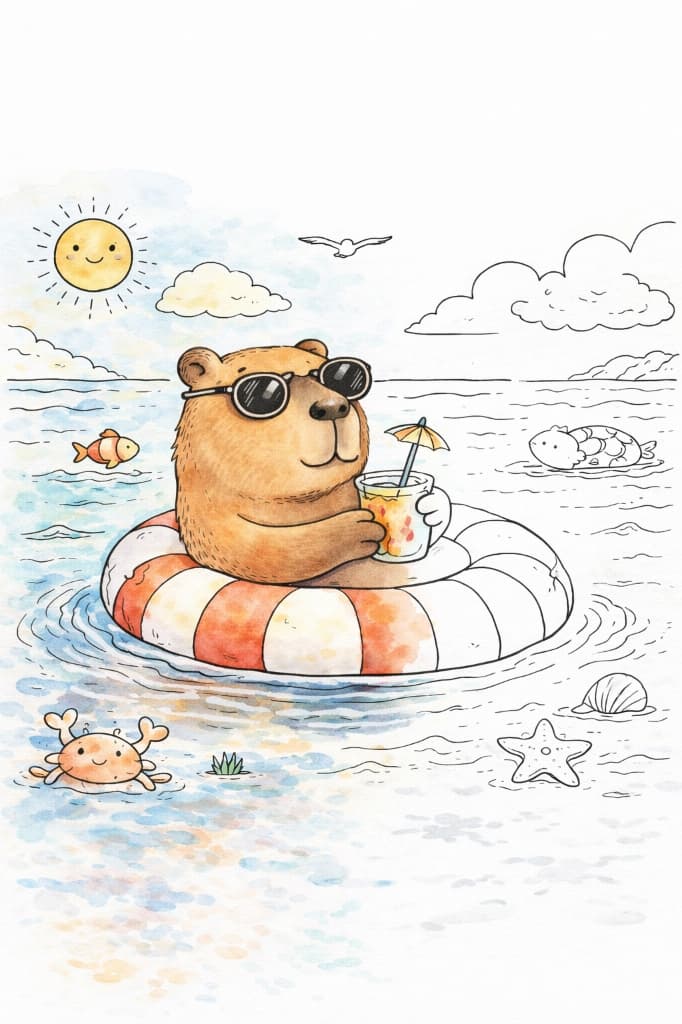 Desenho Billie Colors