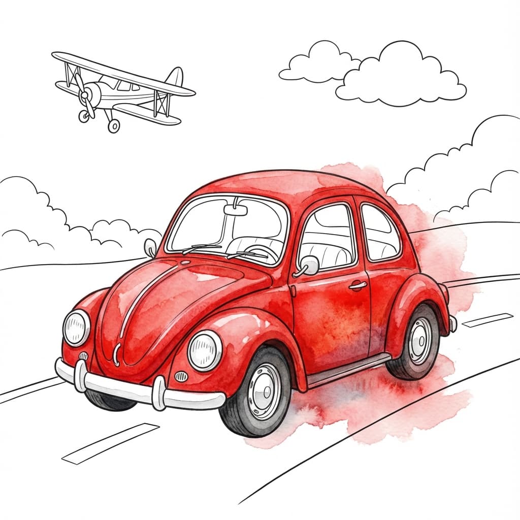 Desenho Billie Colors