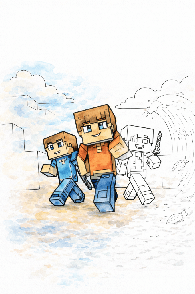 Desenho Billie Colors