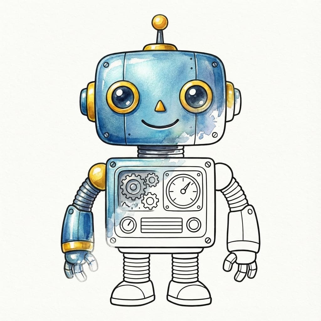 Desenho Billie Colors